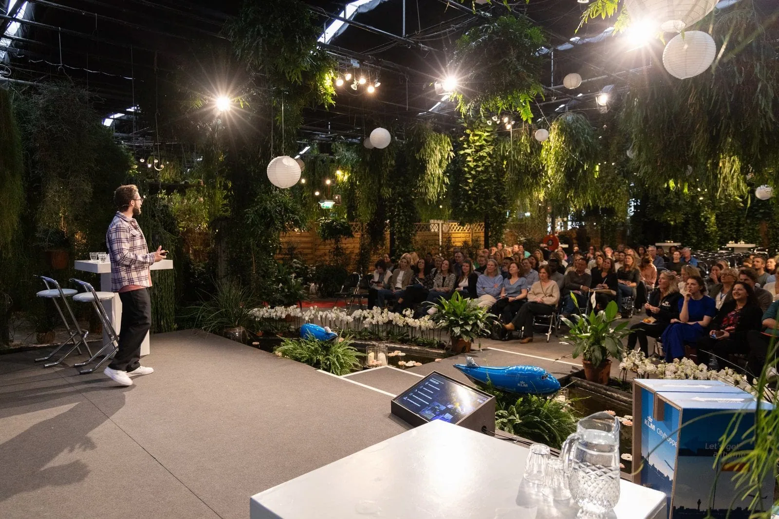 Keynote in een volle zaal